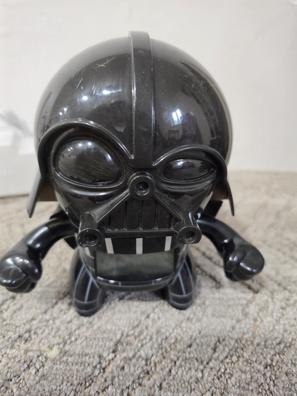 Darth Vader Style Decorative Figurine - Black